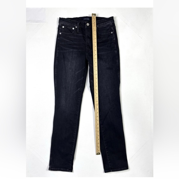 J. Crew Jeans Women's 27T Vintage Straight Stretch Indigo Blue Denim Skinny - Picture 10 of 16